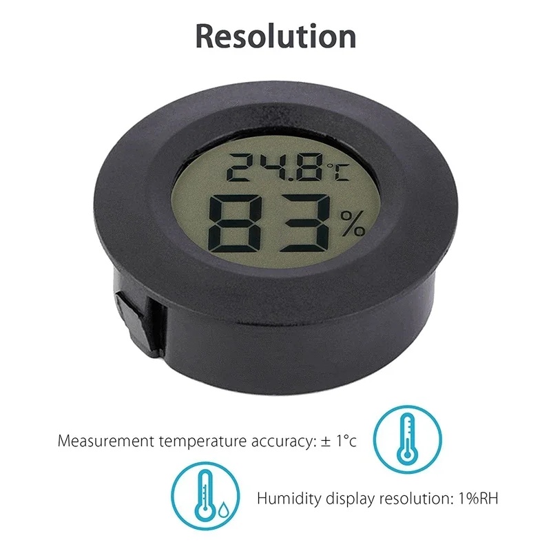 High-precision Reptile Accesso - Digital Hygrometer Probe 评论和价格