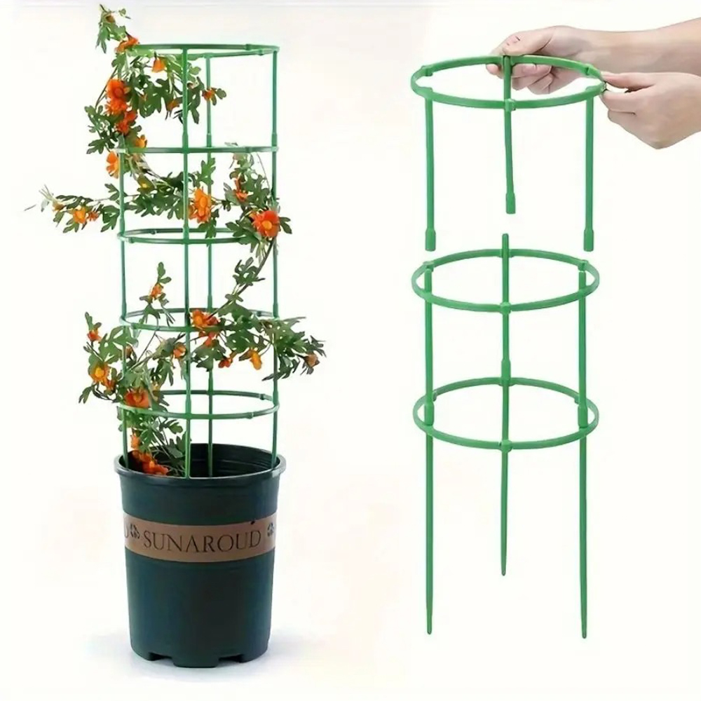 Half Round Plastic Plant Suppo - Vine Climbing Plastic 评论和价格